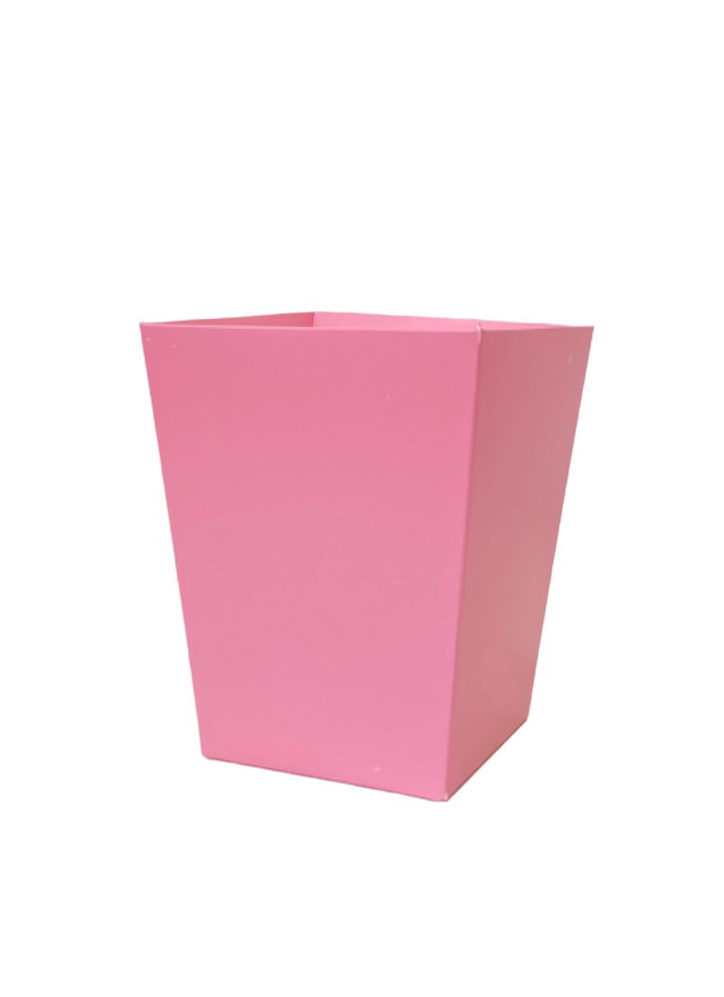 Коробка плотность 300гр/м Трапеция 15*12*9см/10шт. б/ручки Розовая