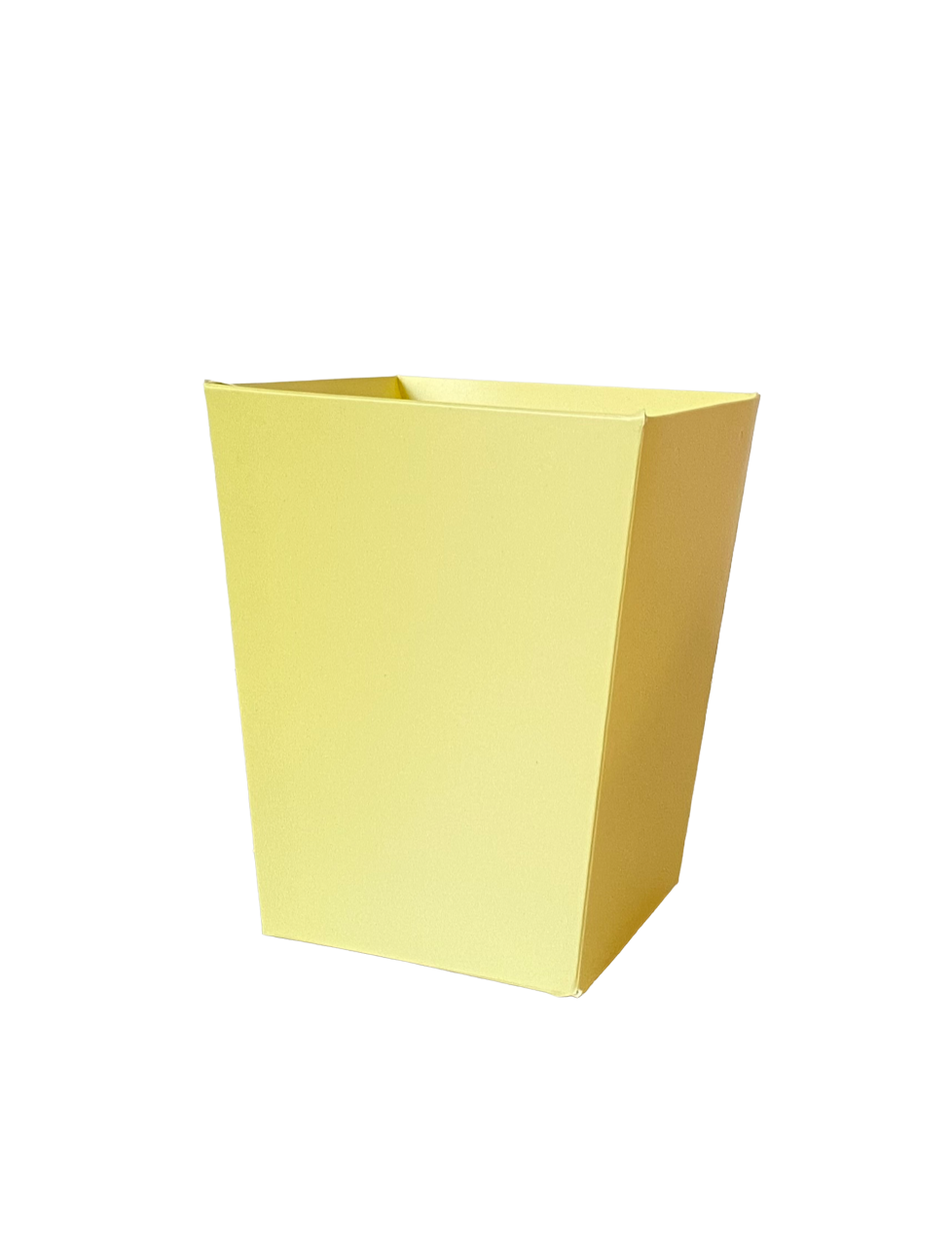 Коробка плотность 300гр/м Трапеция 15*12*9см/10шт. б/ручки Лимон