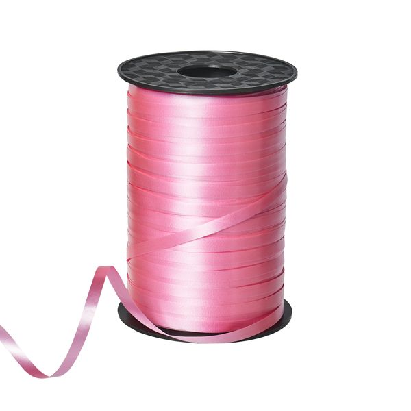 Лента полипропиленовая на бобине 0,5*250Y розовая
