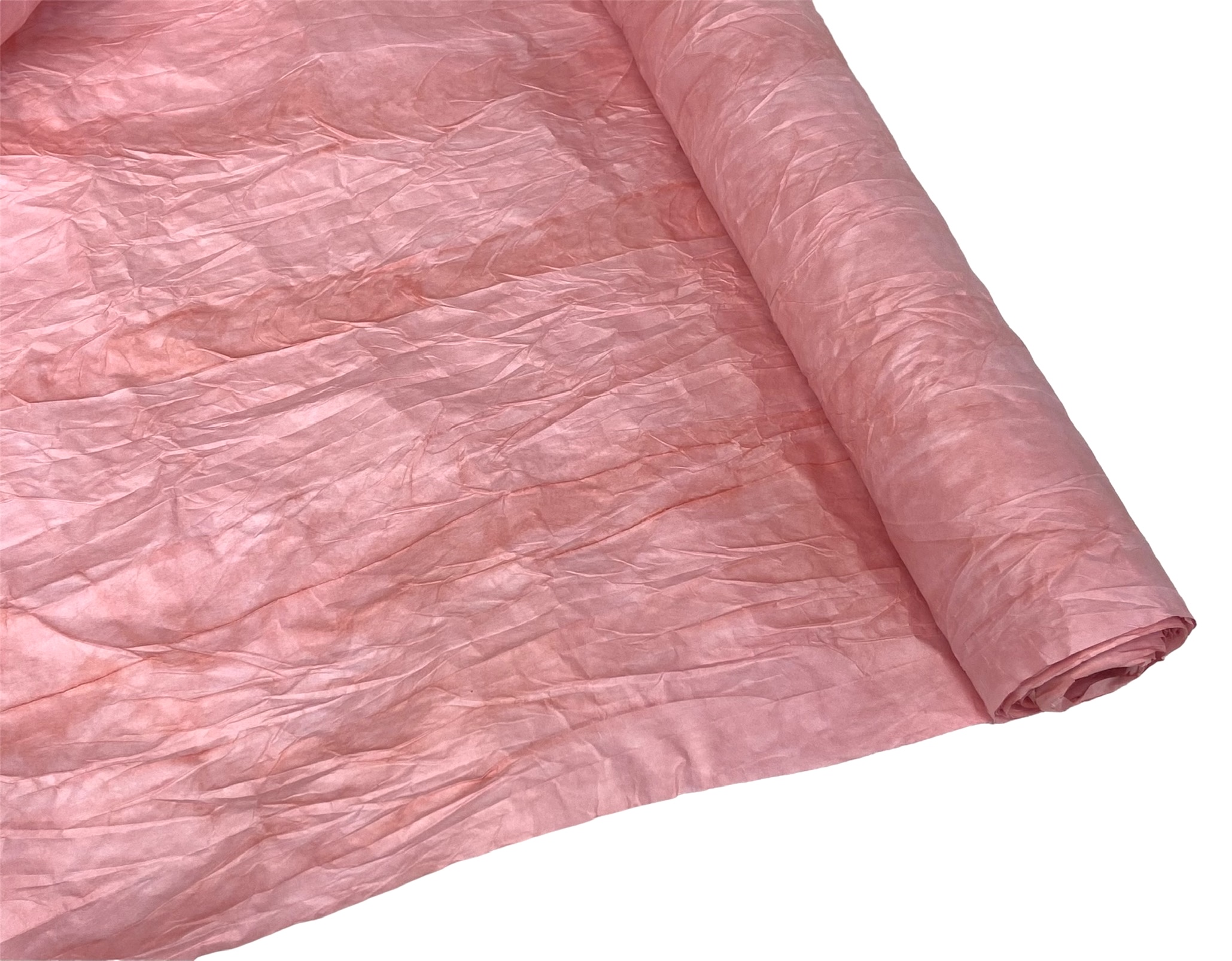 Бумага эколюкс 70см*5Y розово-персиковая