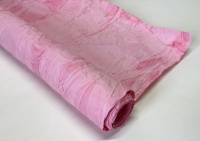 Бумага эколюкс 70см*5Y розовая с переливом